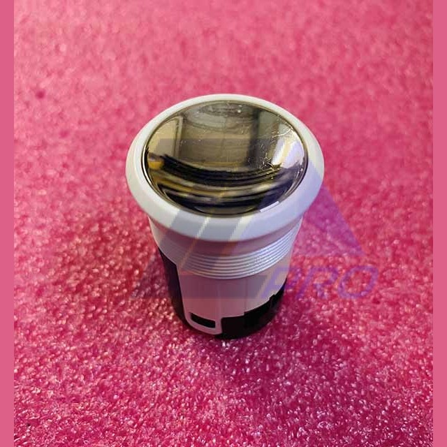 Кнопка (служебная, полированный толкатель, без подсветки, белый ореол) FAA25090J113 Otis