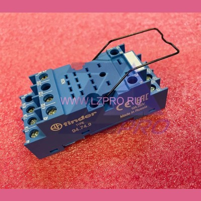 Колодка (розетка) 94.74.9 Finder