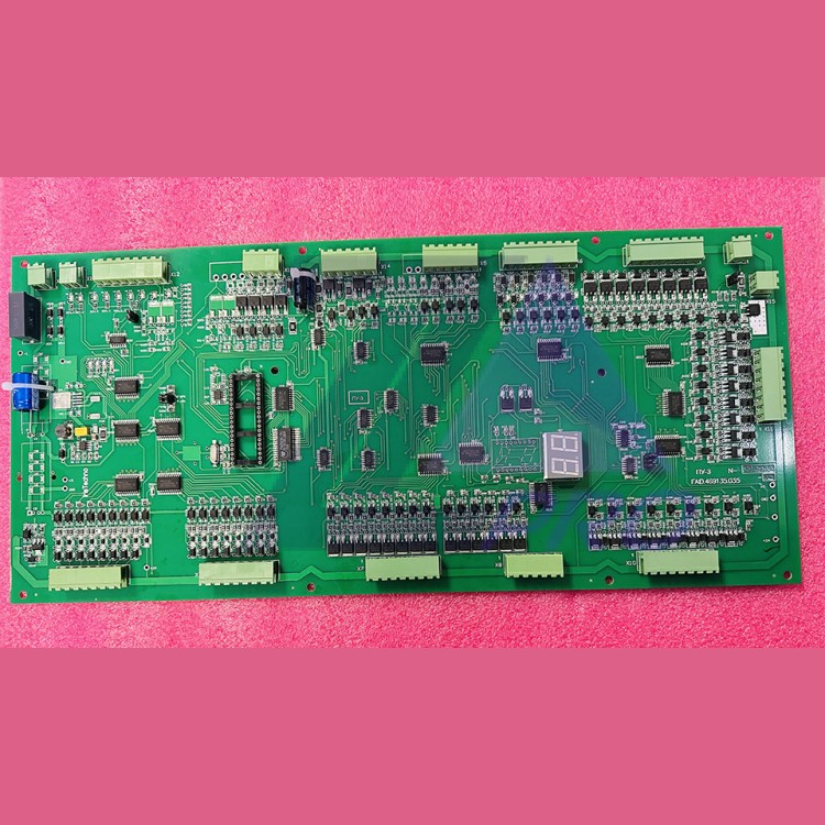 Плата управления лифтом ПУ-3 нерегулируемый привод вертикальная без ПЗУ ФАИД.469135.035-10