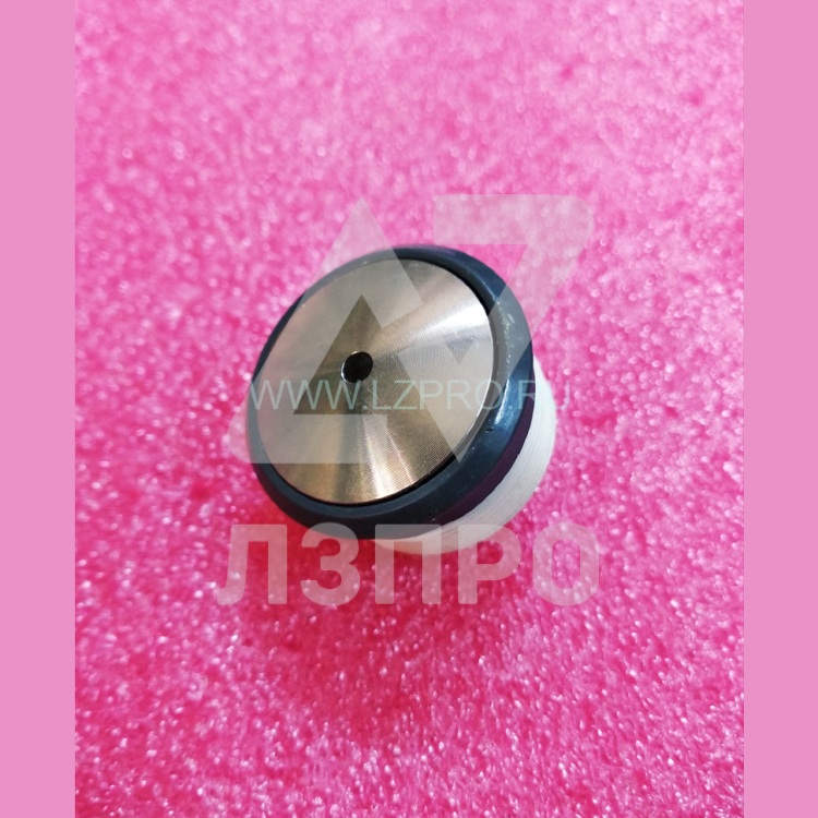 Кнопка (подсветка оранжевая "точка", шлифованная, AMP разъем для MCS220, выпуклая) Otis