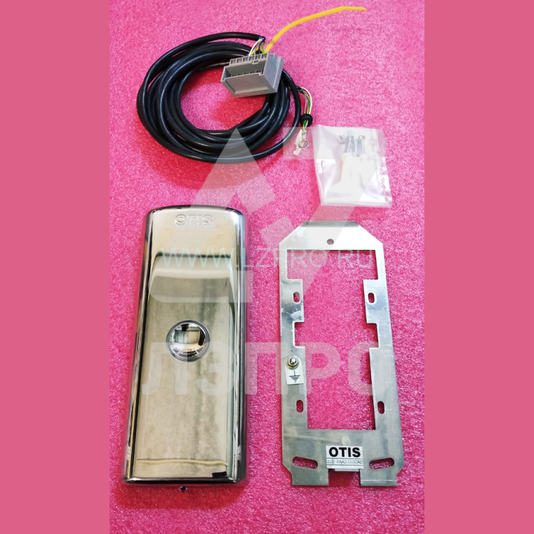 Вызывной пост однокнопочный (пол. нерж.) с платой HBB Otis