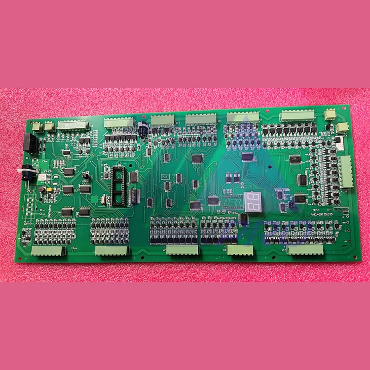 Плата управления лифтом ПУ-3 регулируемый привод, вертикальная, без ПЗУ ФАИД.469135.035-09 МЛЗ