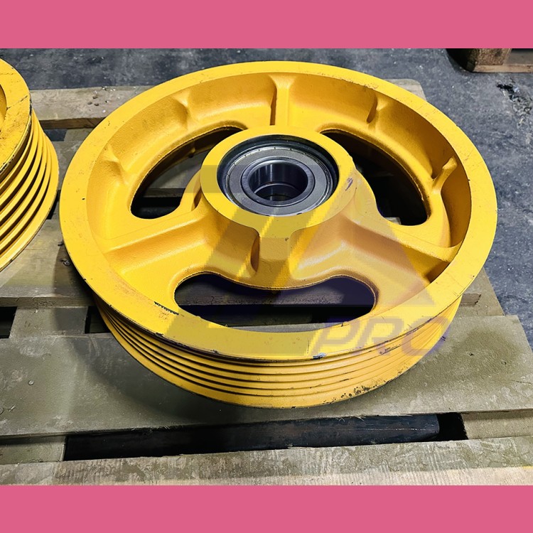 Отводной блок 490x6x12 291.03.01.019А в сборе с подшипниками МЛЗ