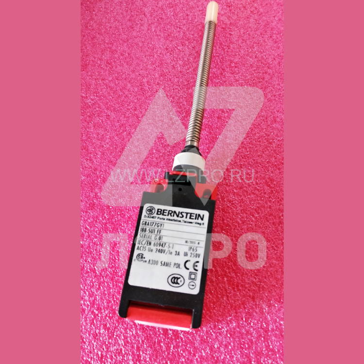Концевой выключатель с пружинным рычагом GBA177GY1 Bernstein Otis
