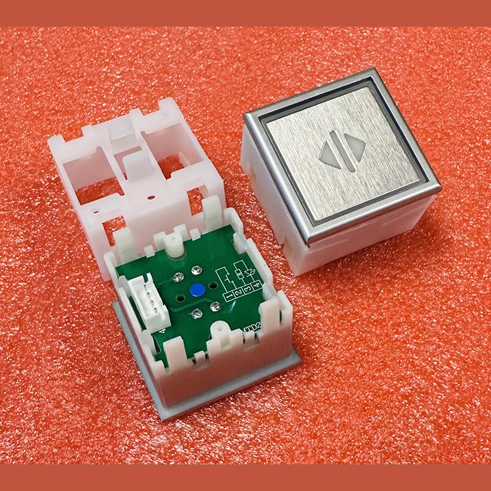 Модуль кнопочный голубая подсветка KT40 MTD280 "Открытие дверей" Thyssen