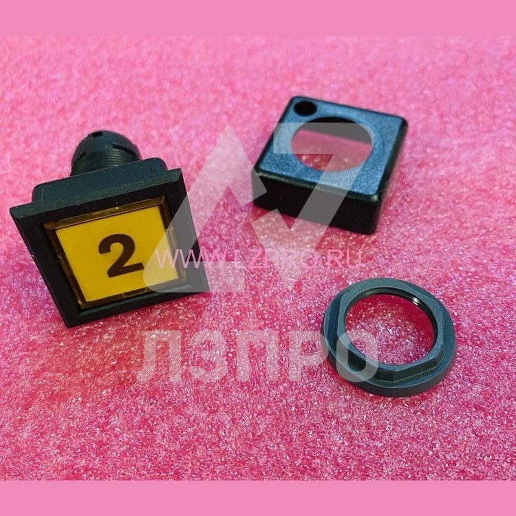 Кнопочный модуль (вставка 2, в сборе с толкателем, тип QXJT) SKG BKG