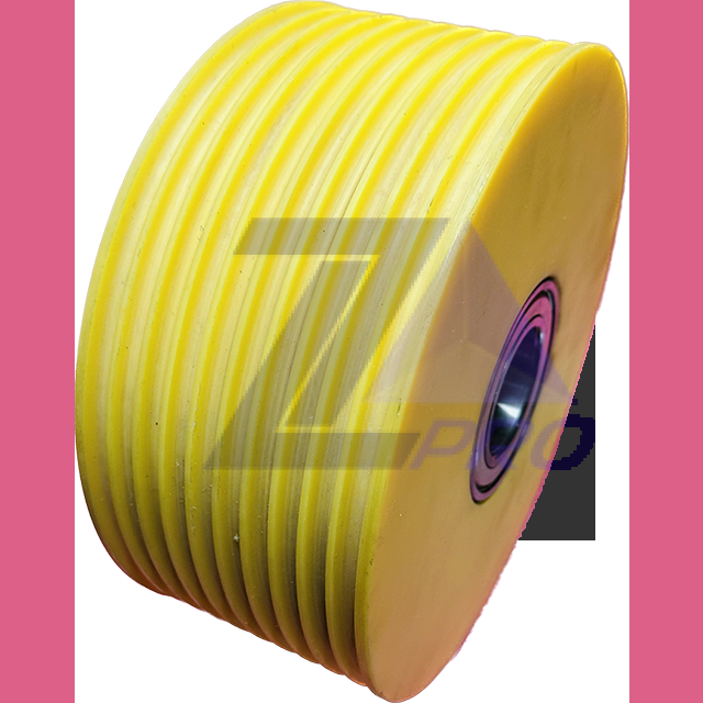 Отводной блок 240x10x6,5 полиамид, подшипник 6210Z MacPuarsa