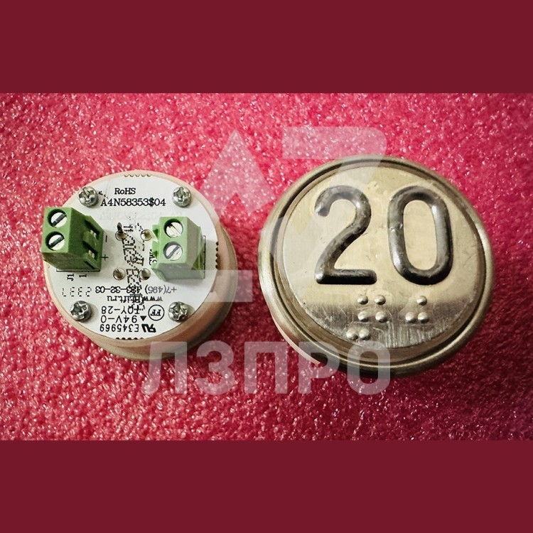 Модуль кнопочный белая подсветка код брайля "20" A4N58353$04 BBP-R302-VCPLT-S-W-20 (MA2D04-S-W-20)