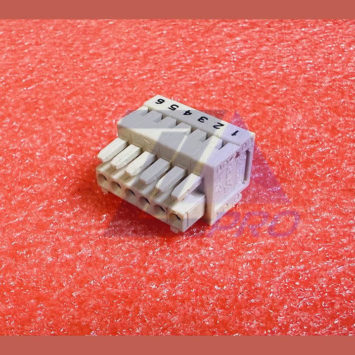 Разъем 3,5 мм 6 полюсов 734-106 Wago