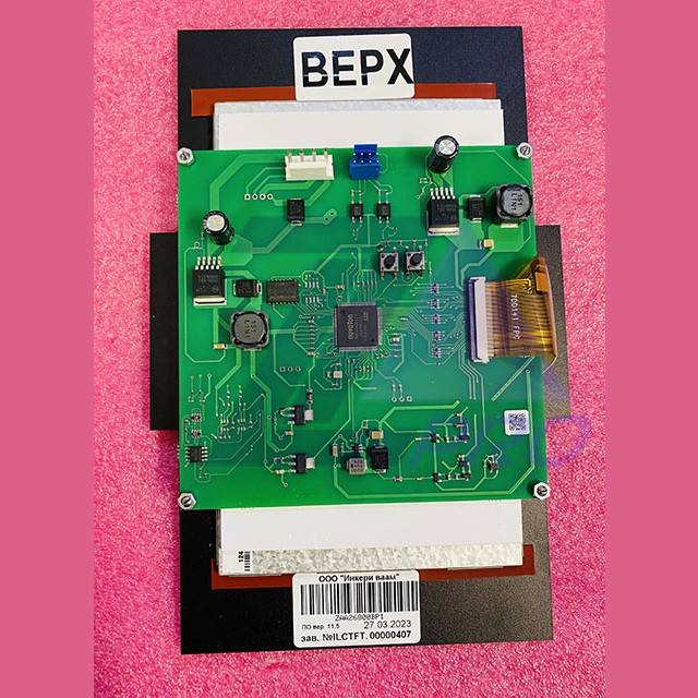 Индикатор лифтовой кабинный TFT7 UPI-CPI7 ZAA26800BP1 Otis