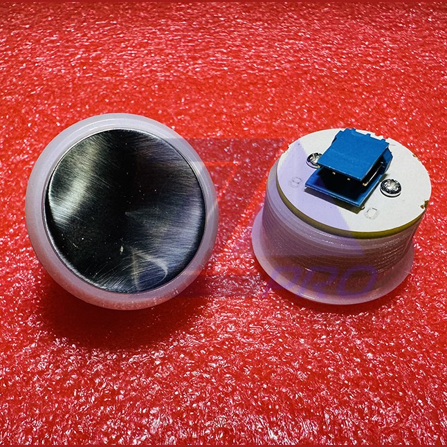 Кнопка (без подсветки, белый ореол, AMP разъем для MCS220) FAA25090AD119/319 (Китай) Otis