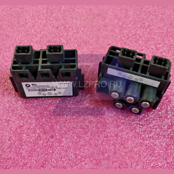 Коннектор с разъемами тяговых ремней 25мм 34кН RBI (система контроля CSB) AAA649J1