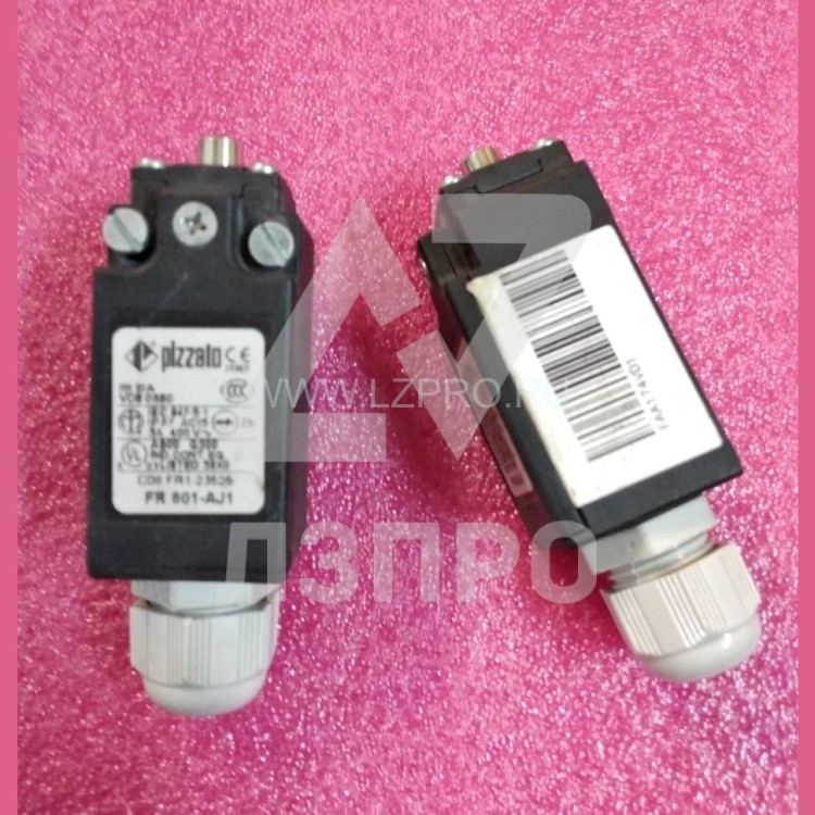 Концевой выключатель с штоком самовозвратный FR 601-AJ1 Pizzato FAA174VD1