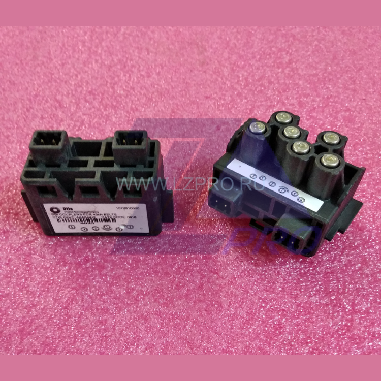 Коннектор с разъемами тяговых ремней 30мм 43кН RBI (система контроля CSB) AAA649J2