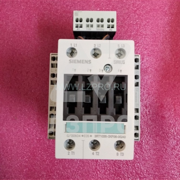 Контактор 3RT1035-3XF06-OGAO Siemens Germany GAA638EW1