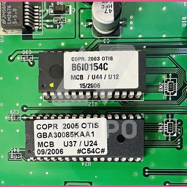 Комплект микросхем ПЗУ для платы COCO-MCB B6I0154C GBA30085KAA1 Otis