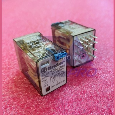 Реле промежуточное 24VDC 55.34.9.024.0090 Finder