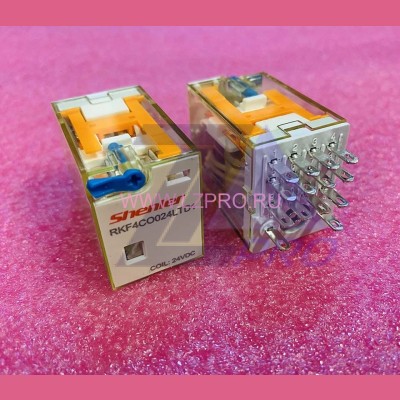 Реле 4CO, 6A(250VAC/30VDC), 24VDC, RKF4CO024LTD1 Shenler