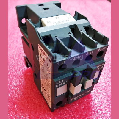 Контактор 110V LC1E1801F5 Schneider Electric