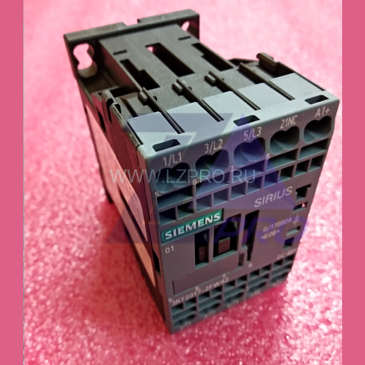 Контактор 12A 5,5kW 1NC 48VDC 3RT2017-2FW42 Siemens