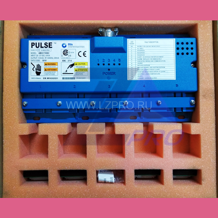 Устройство контроля тяговых ремней RBI CSB (30мм 32kN на 4 ремня AAA717W1) ABE21700X2 Otis