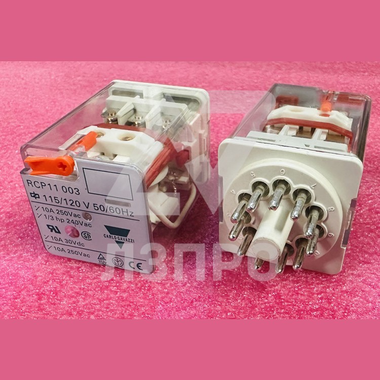 Реле промежуточное 10A 115/120VAC RCP11003 Carlo Gavazzi