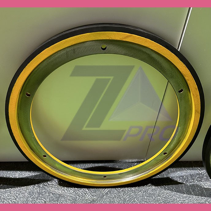 Приводное колесо поручня эскалатора XO-508 D=587мм d11 без резьбы HA290X8  XBA290DY6 Otis