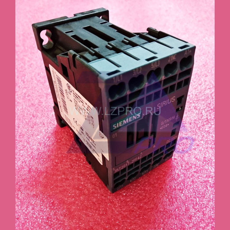 Контактор 110VDC 5,5kW 3P 1NC 3RT2017-2FF42 Siemens