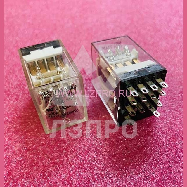 Реле промежуточное COIL DC-24V HJQ-22F-4Z 5A 24VDC TIANBO
