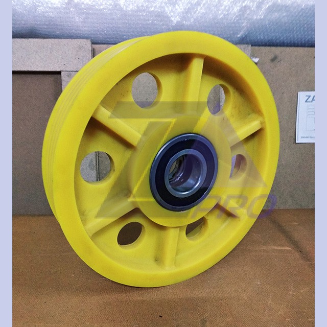 Отводной блок 400х5х10-12,2 (диаметр вала 60 мм; ширина 70 мм; полимерный) ZAA263S3 Otis