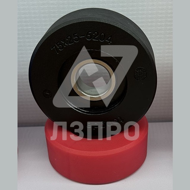 Ролик ступени эскалатора черный 70x25-6204