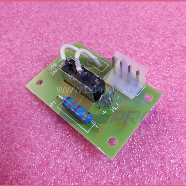 Плата кнопочного модуля зеленая подсветка (Скиф) Otis ZAA8200P1