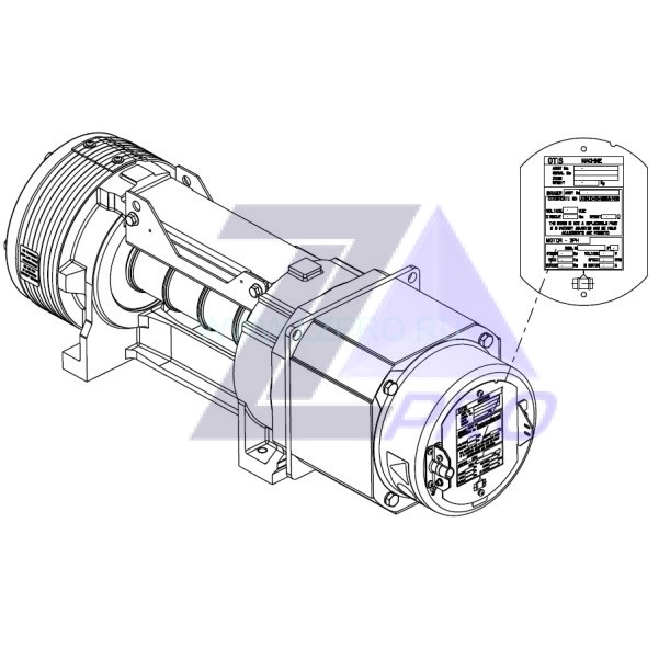 Лебедка TAA20220AX5 Gen2 Otis