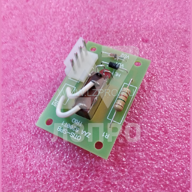 Плата кнопочного модуля красная подсветка (Скиф) Otis ZAA8200T1