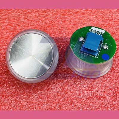 Кнопка (подсветка синий ореол, шлифованная, AMP разъем для MCS220, пр-во Кита...