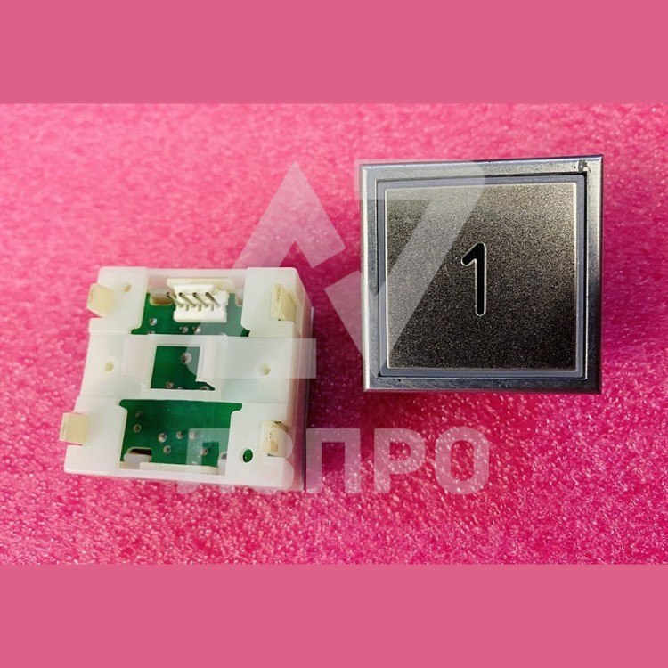 Кнопочный модуль с нажимным элементом 1 SHBST-KT40FLAT-WK21-2009 ThyssenKrupp