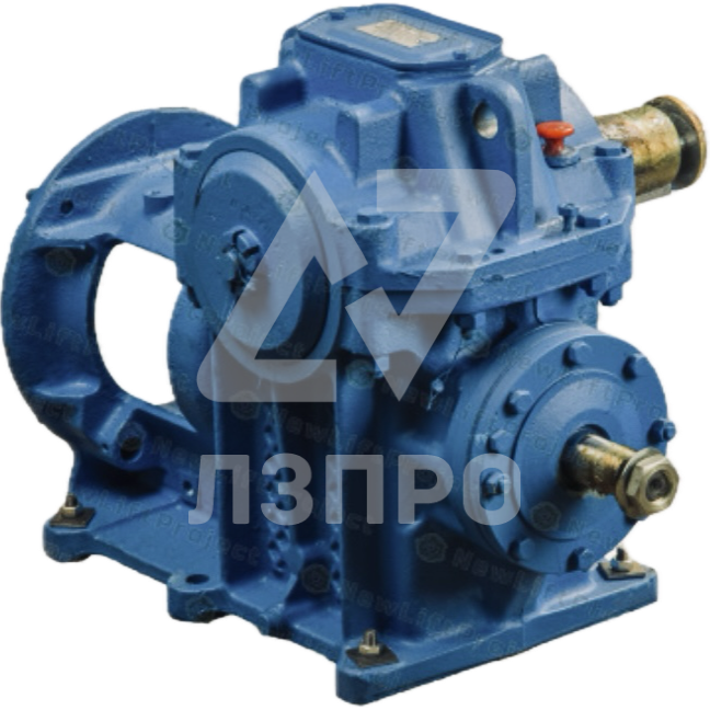 Редуктор лебедки РЧЛ-160х40 400А.22.21.000-03 исполнение левое МЛЗ