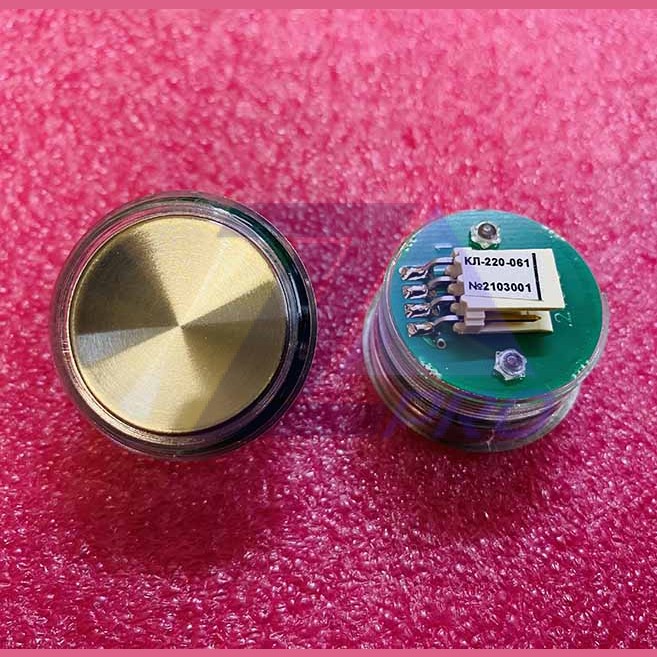 Кнопка КЛ-220-061 (MCS220, RL круговая синяя индикация; разъем АМР)