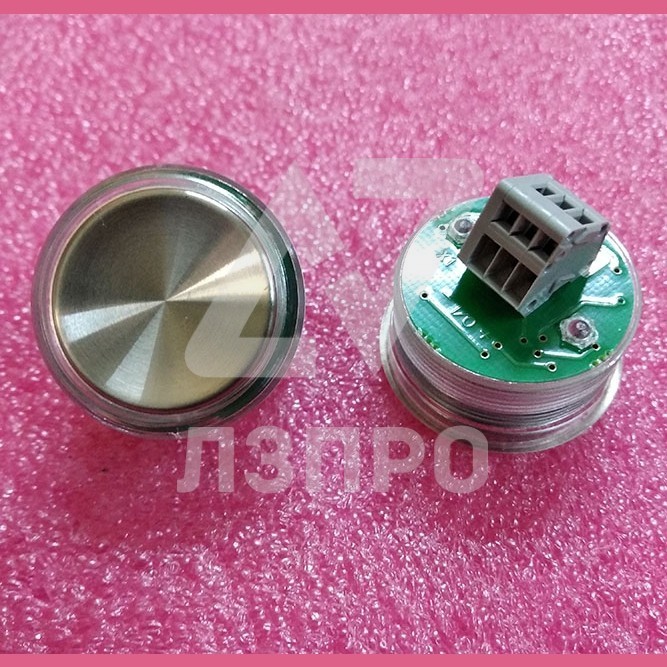 Кнопка КЛ-МСУ-011 (RL круговая зеленая индикация)