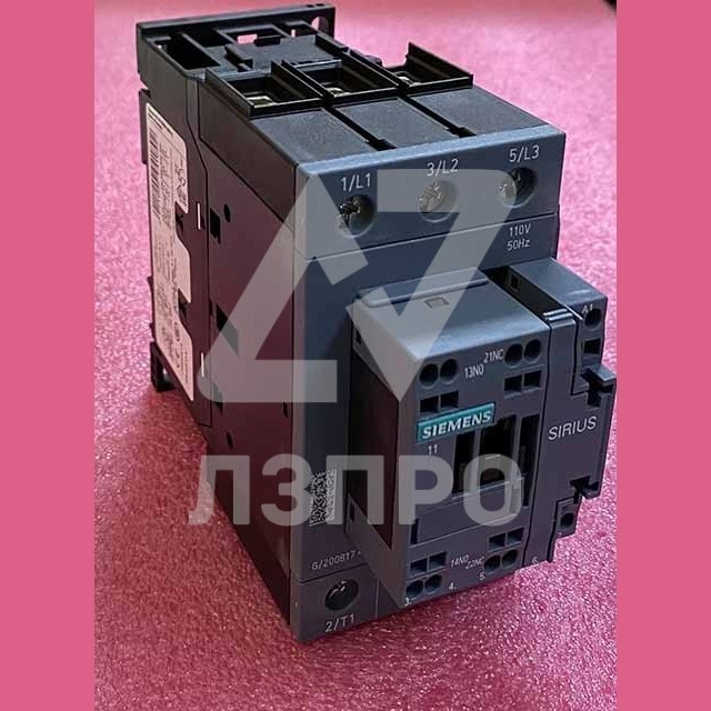 Контактор 110V 18,5kW 2NO 2NC 3RT2035-3AF06 (аналог 3RT1034-3AF06) Siemens