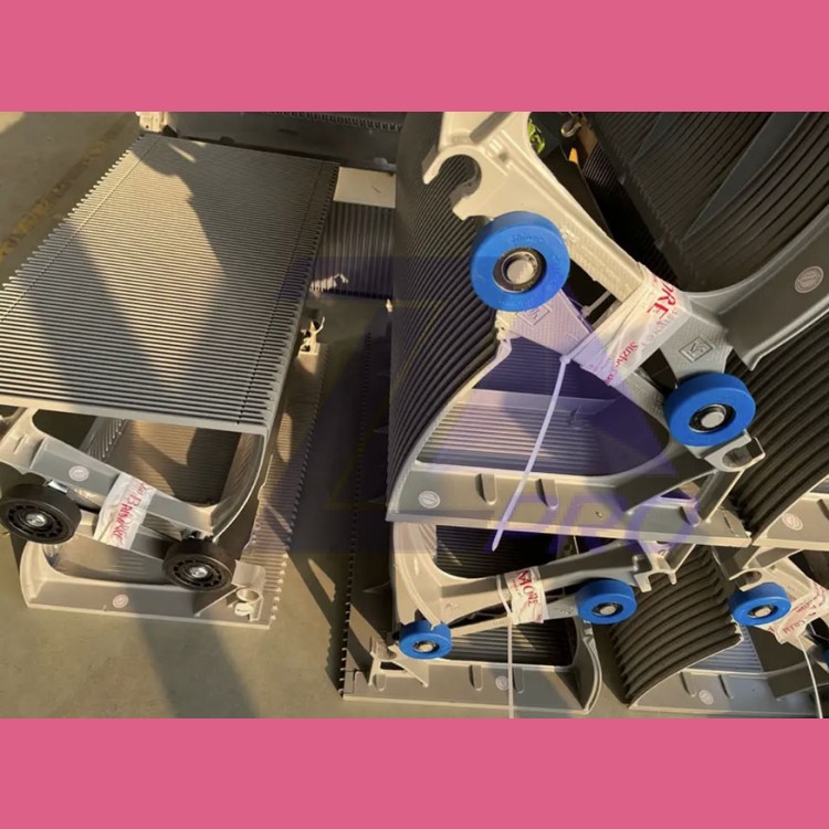 Ступень алюминиевая 800мм эскалатора Velino FT8xx (крашенная RAL серебро, Тип 4EK) Thyssen