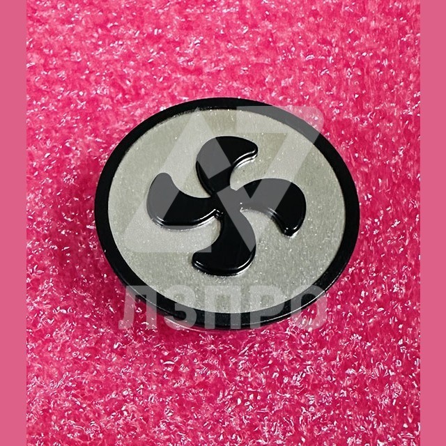 Толкатель кнопочного модуля (накладка) "вентилятор" черный KM801054G086 Kone