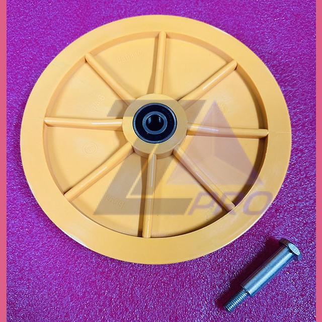 Шкив натяжного устройства D=198mm OL35 KM602135G01 Kone