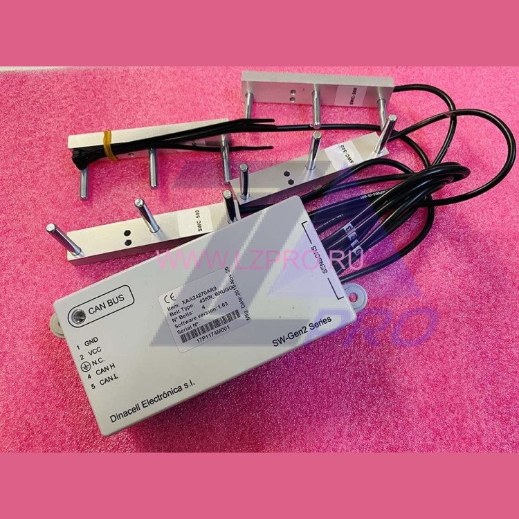 Грузовзвешивающее устройство на 4 ремня (4 belts, 43kN BRUGG) XAA24270AR9 Otis Dinacell Electronica