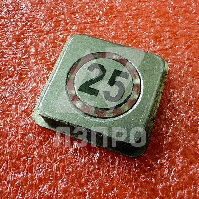 Толкатель квадратный 25 кнопочного модуля ВКЛ13А-7