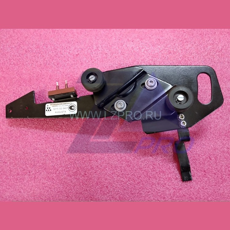 Замок ДШ Wittur левый AUGUSTA TY.11/L (ролики 32мм) 3215.02.0407