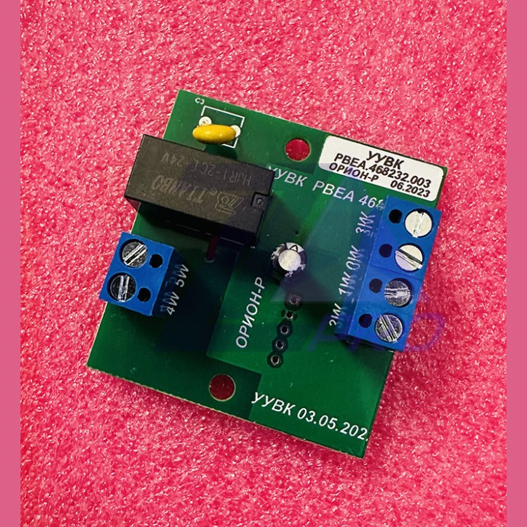 Плата управления вентилятором кабины лифта УУВК РВЕА.468232.003