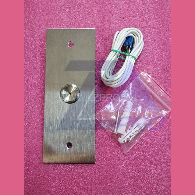 Пост вызова однокнопочный шлифованный плоский ZAA23500X7 Otis