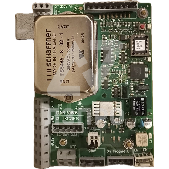 Контроллер привода ДК LONIBV 2.Q ID.NR.591898 Sematic/SCHINDLER