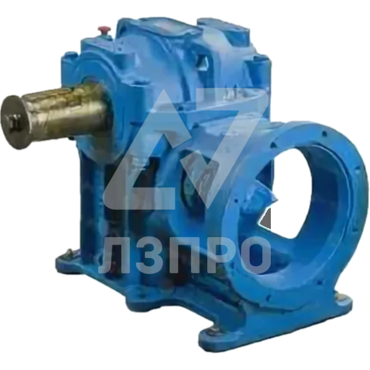 Редуктор лебедки РЧЛ-180х33 348М.02.01.000-01 исполнение левое МЛЗ